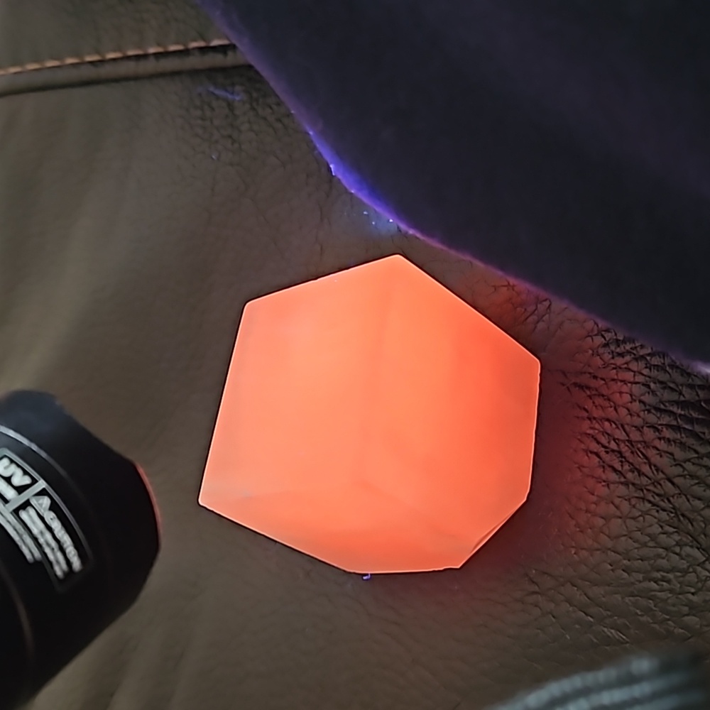 2x2x2 pink calcite cube